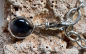 Preview: Auge der Santa Lucia 925 Silber mit Karabinerhaken